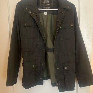 J. Crew Women's Olive Military Jacket